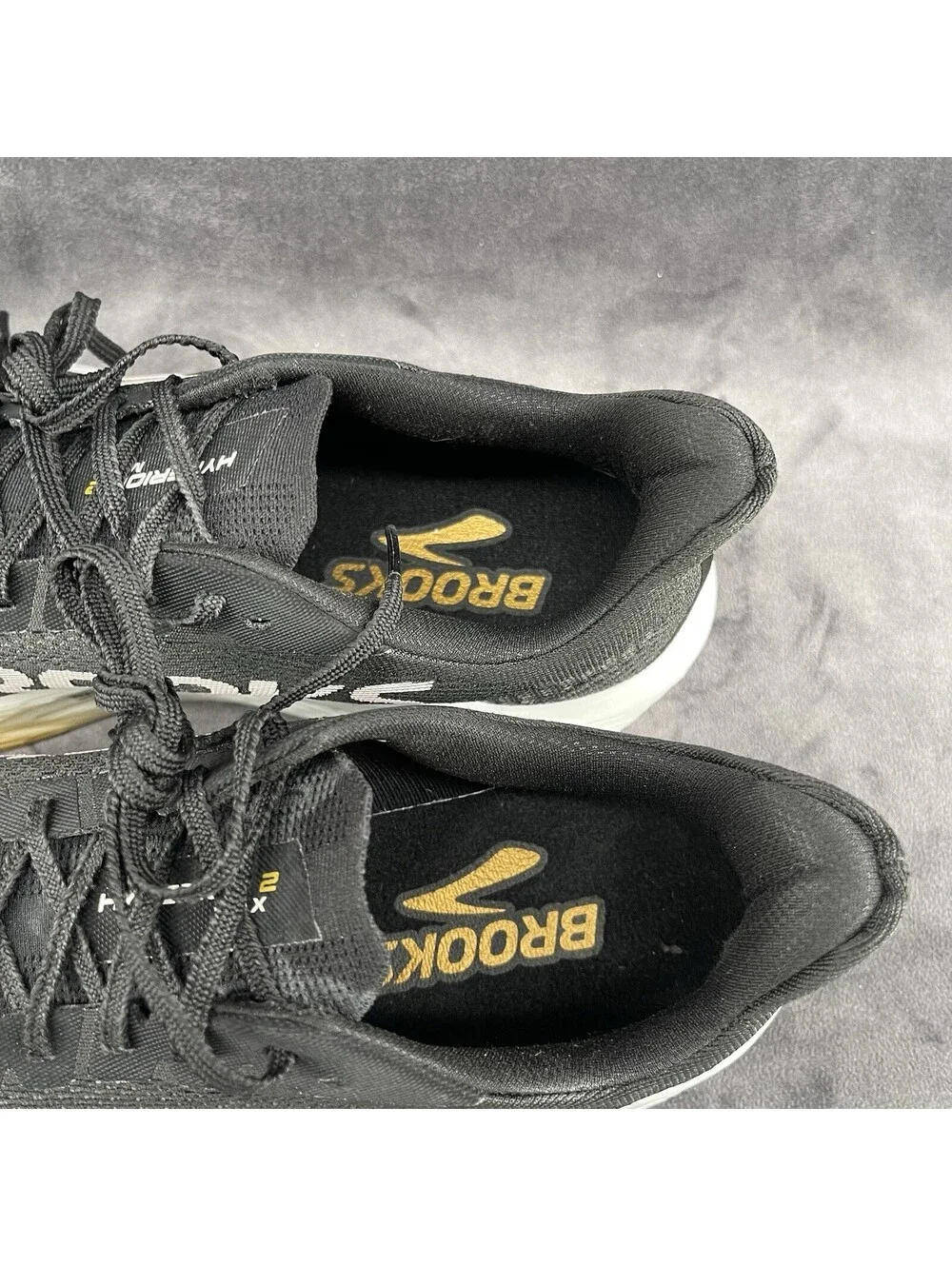 Brooks Hyperion Max 2 Men’s Running Shoes Black Gold US 10 D 1104341D098